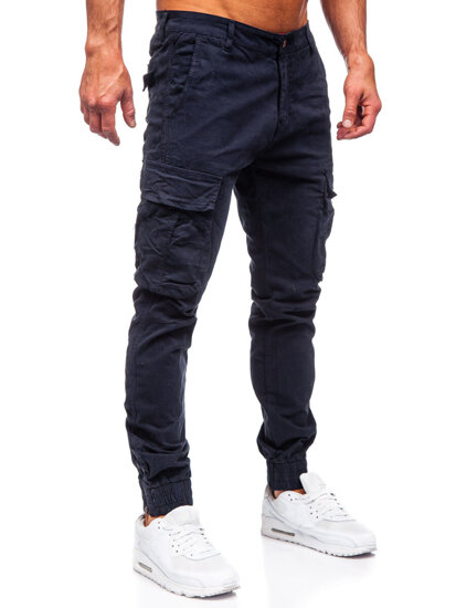 Men's Cargo Joggers Navy Blue Bolf 2233