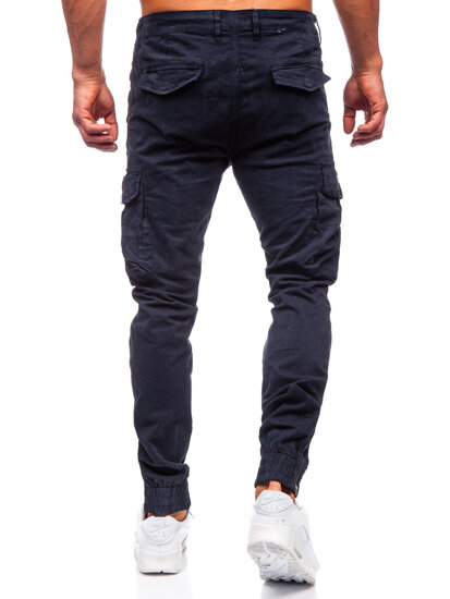 Men's Cargo Joggers Navy Blue Bolf 2233