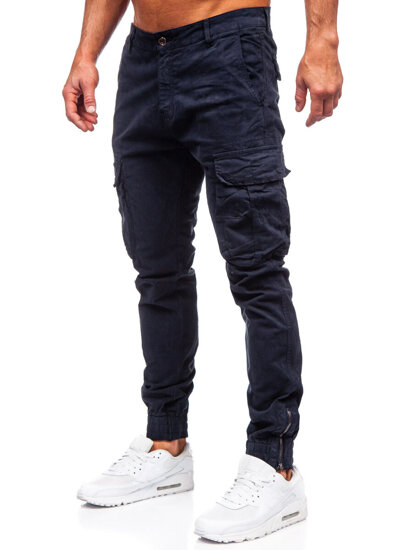 Men's Cargo Joggers Navy Blue Bolf 2233