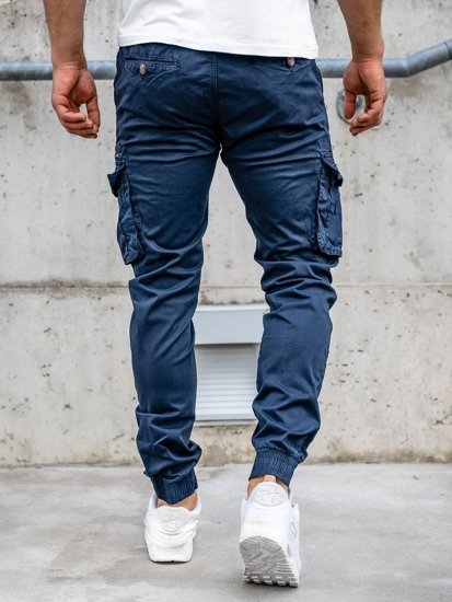 Men's Cargo Joggers Navy Blue Bolf CT6702S0