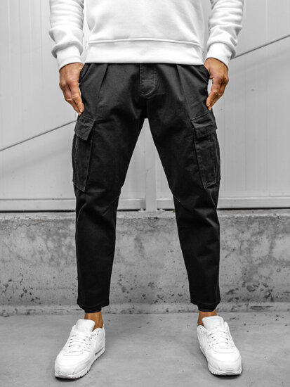 Men's Cargo Pants Black Bolf 77323A