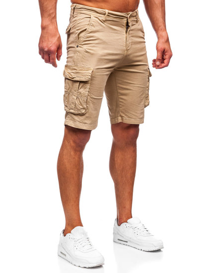 Men's Cargo Shorts Beige Bolf XX160086