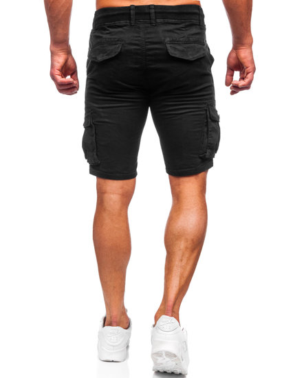 Men's Cargo Shorts Black Bolf BB70010