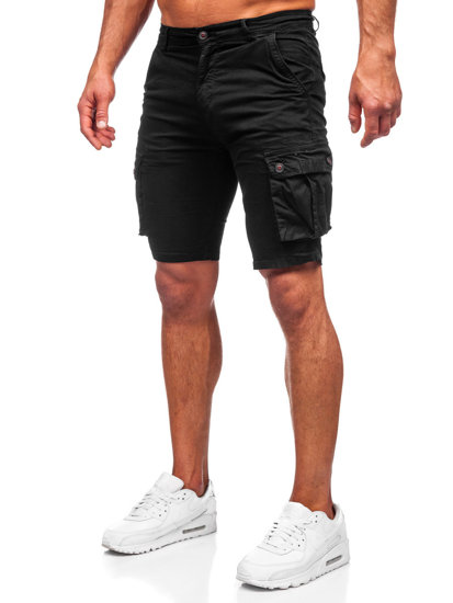 Men's Cargo Shorts Black Bolf BB70012