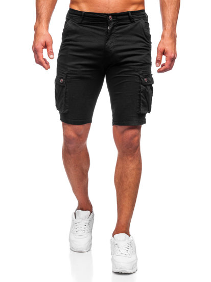 Men's Cargo Shorts Black Bolf BB70012