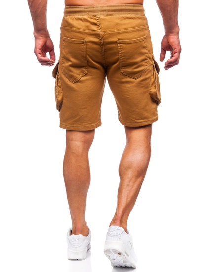 Men's Cargo Shorts Camel Bolf 384K