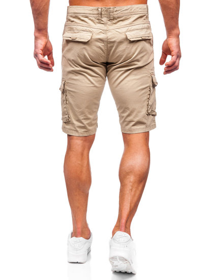 Men's Cargo Shorts Camel Bolf J707