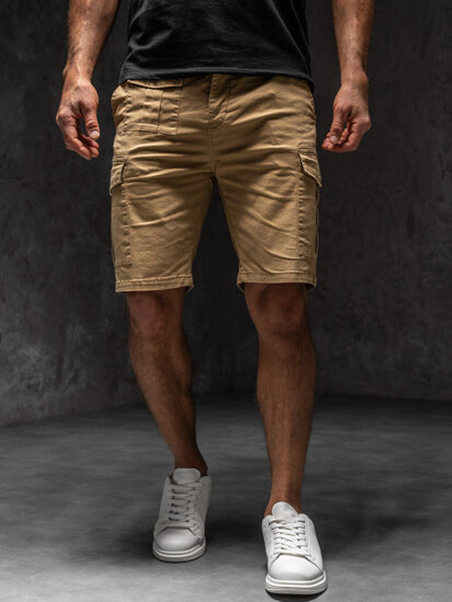 Men's Cargo Shorts Camel Bolf MP0188KA1