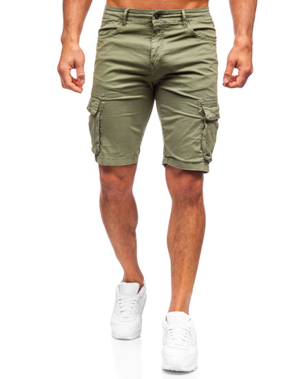 Men's Cargo Shorts Green Bolf YF2219