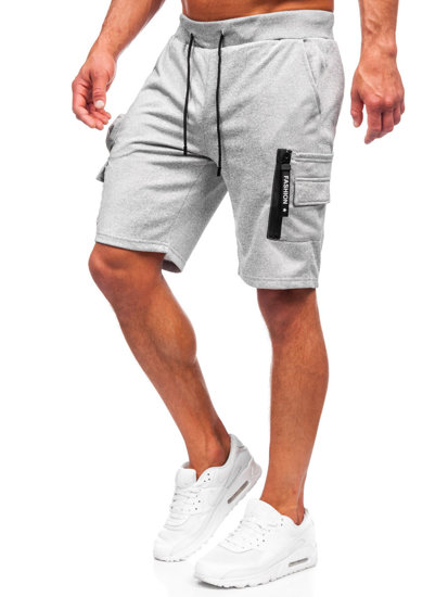 Men's Cargo Shorts Grey Bolf HS7180