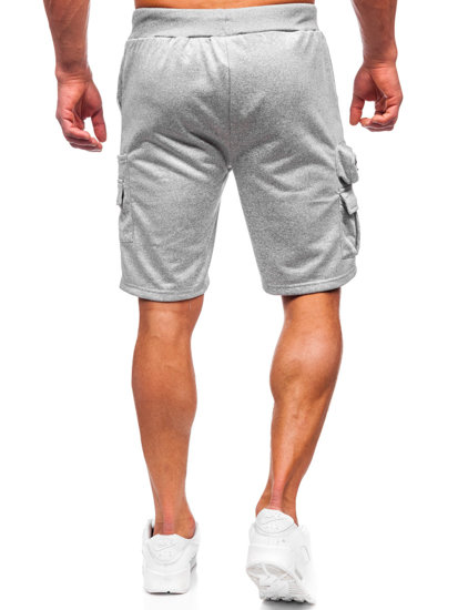 Men's Cargo Shorts Grey Bolf HS7180