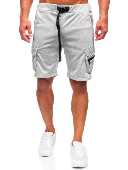 Men's Cargo Shorts Grey Bolf HS7188