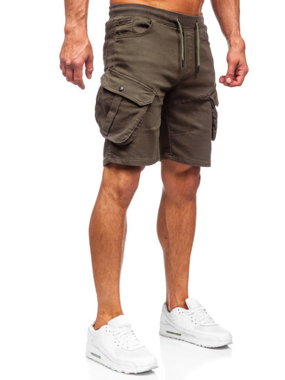 Men's Cargo Shorts Khaki Bolf 384K