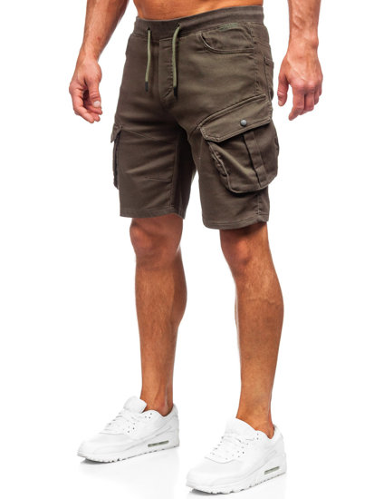 Men's Cargo Shorts Khaki Bolf 384K