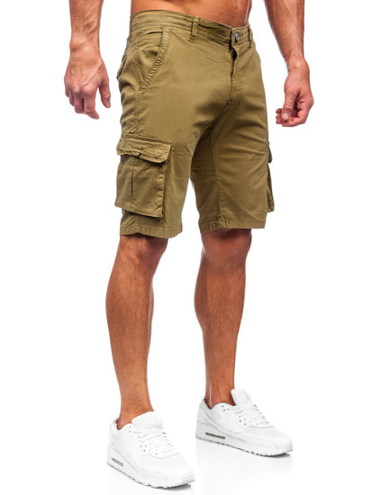 Men's Cargo Shorts Khaki Bolf J707