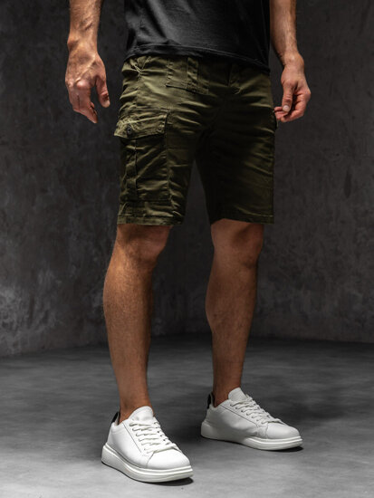 Men's Cargo Shorts Khaki Bolf MP0188MVA1