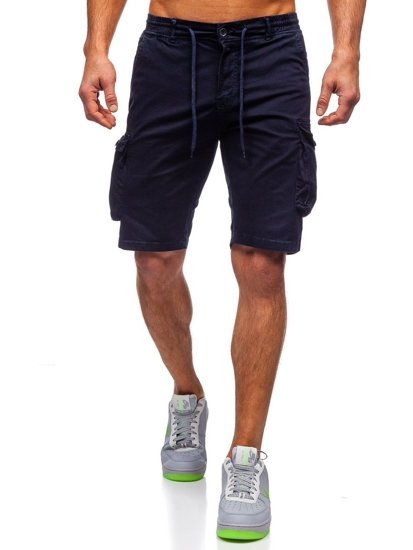 Men's Cargo Shorts Navy Blue Bolf 5011