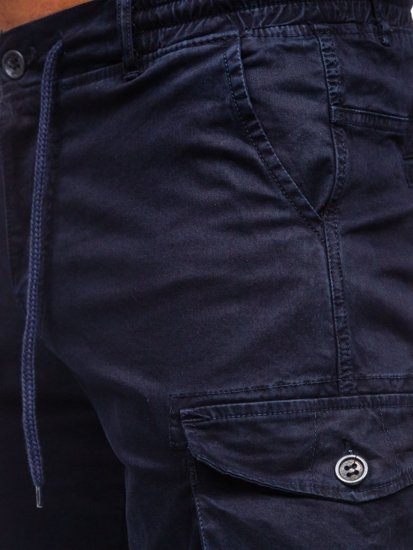 Men's Cargo Shorts Navy Blue Bolf 5011