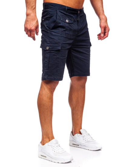 Men's Cargo Shorts Navy Blue Bolf MP0188BS