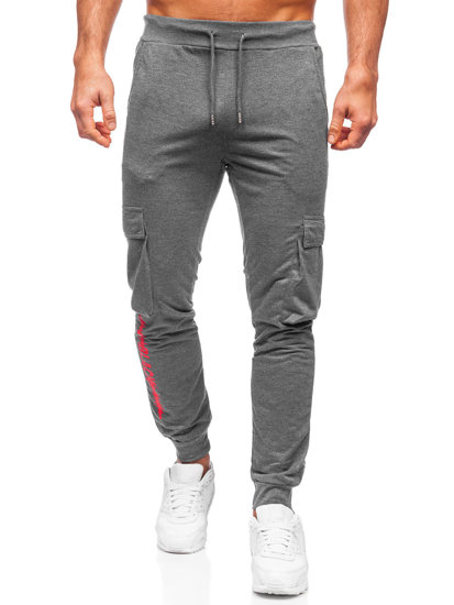 Men's Cargo Sweatpants Graphite Bolf HW2357