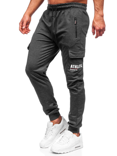 Men's Cargo Sweatpants Graphite Bolf JX5061