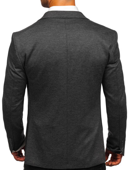 Men's Casual Blazer Anthracite Bolf 023