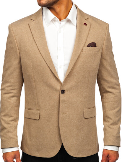 Men's Casual Blazer Beige Bolf 024