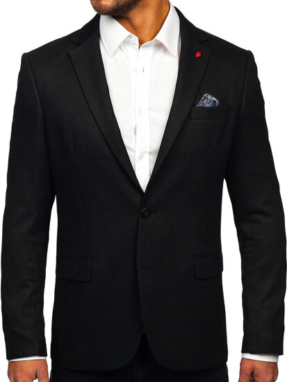 Men’s Casual Blazer Black Bolf 05