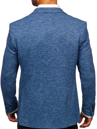 Men’s Casual Blazer Blue Bolf 019