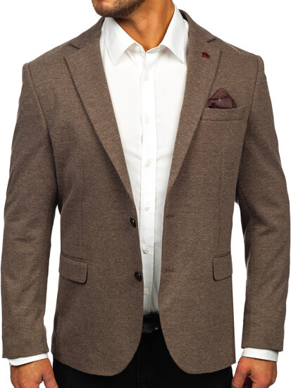 Men's Casual Blazer Brown Bolf 024