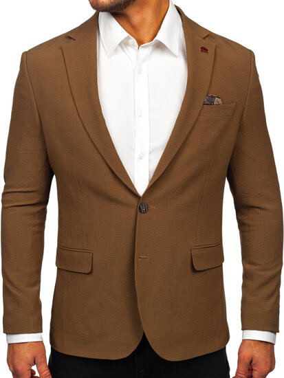 Men's Casual Blazer Brown Bolf 026