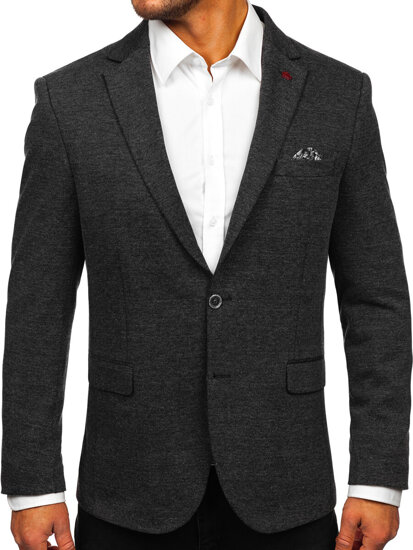 Men's Casual Blazer Graphite Bolf 023