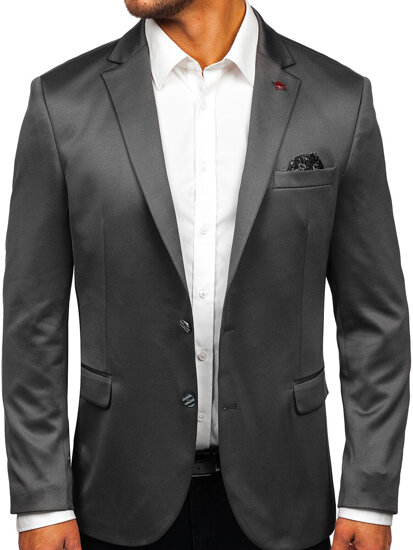 Men's Casual Blazer Grey Bolf 022