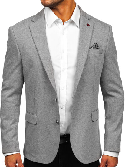 Men's Casual Blazer Grey Bolf 023