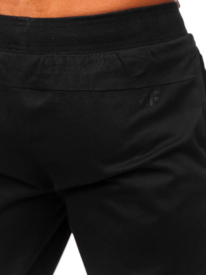 Men's Casual Joggers Black 4F M154