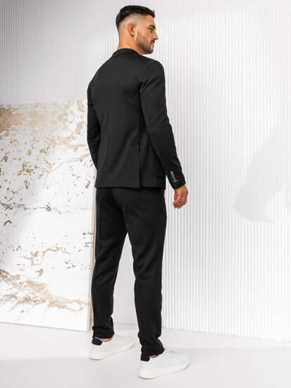 Men's Casual Suit Black Bolf 13