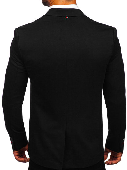 Men's Casual Suit Jacket Black Bolf 1652