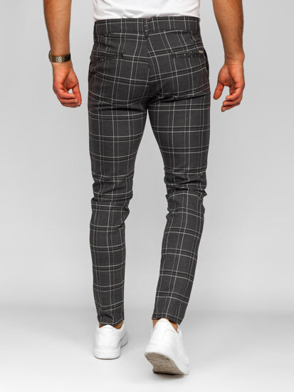 Men's Checkered Joggers Graphite Bolf 184168