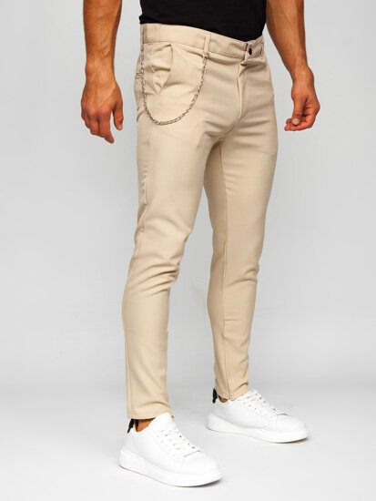 Men's Chino Pants Beige Bolf 0059