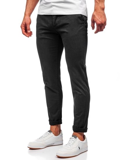 Men's Chino Pants Black Bolf 1146