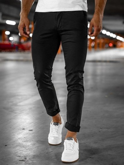 Men's Chino Pants Black Bolf 1146