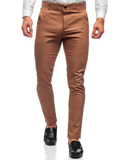 Men's Chino Pants Brown Bolf 0017