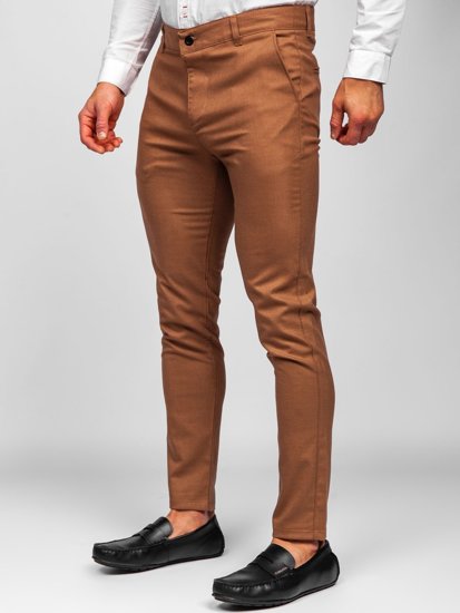 Men's Chino Pants Brown Bolf 0017