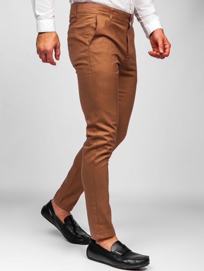 Men's Chino Pants Brown Bolf 0017