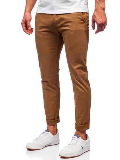 Men's Chino Pants Camel Bolf 1146