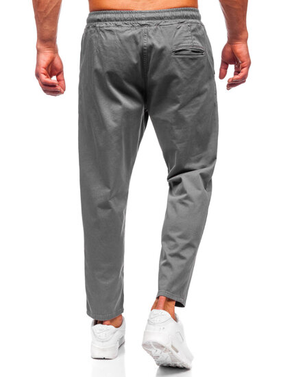 Men's Chino Pants Grey Bolf 6237