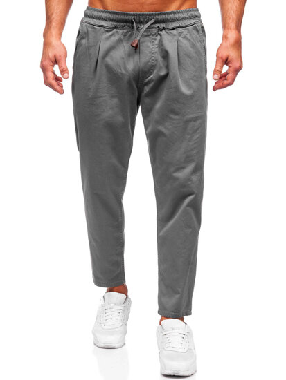 Men's Chino Pants Grey Bolf 6237