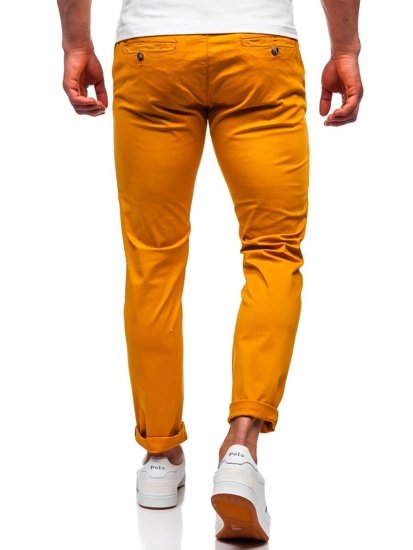 Men's Chino Pants Orange Bolf 1146