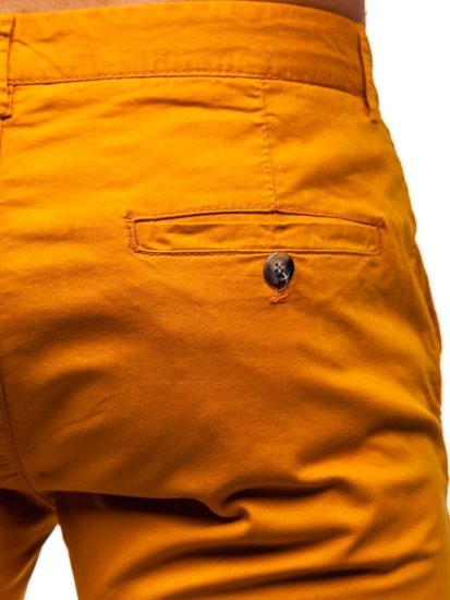 Men's Chino Pants Orange Bolf 1146