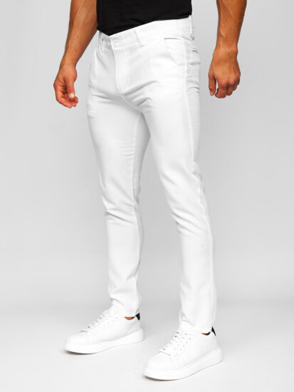 Men's Chino Pants White Bolf 0055